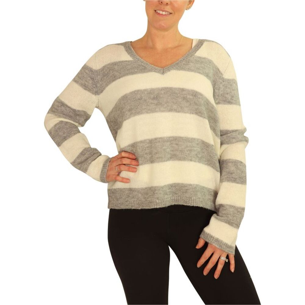 P.J. Salvage Womens Striped Pullover Sweater, NWT